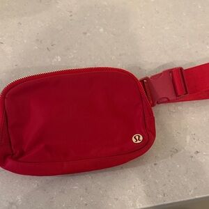 lululemon athletica Red Belt Bag